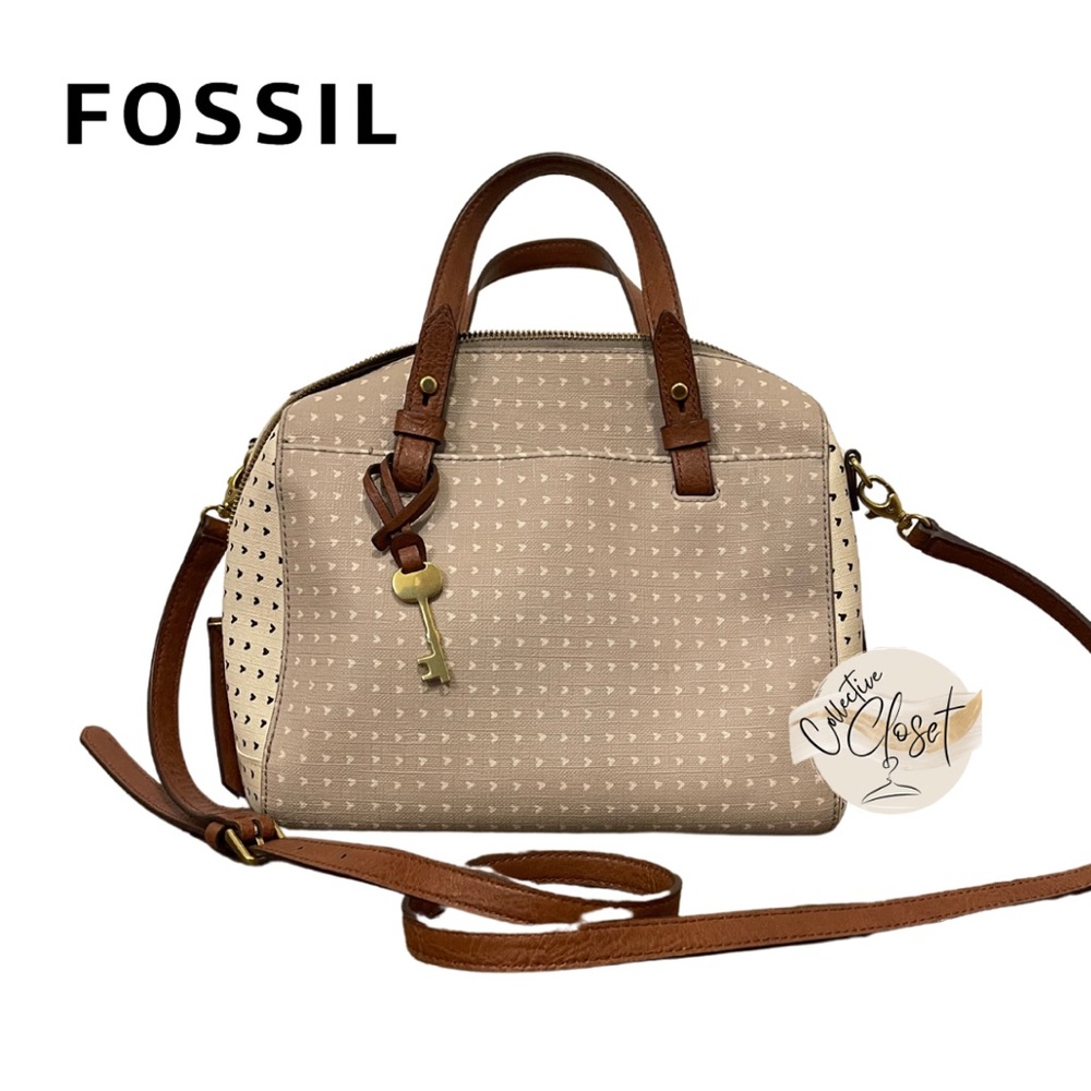 Fossil Rachel Satchel Crossbody Purse